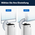 De'Longhi Pinguino - 3-in-1 Mobiles Klimagerät, für Räume bis 27 m²