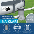 Bestway Steel Pro MAX™ Aufstellpool Komplett-Set mit Filterpumpe Ø 366 x 122 cm